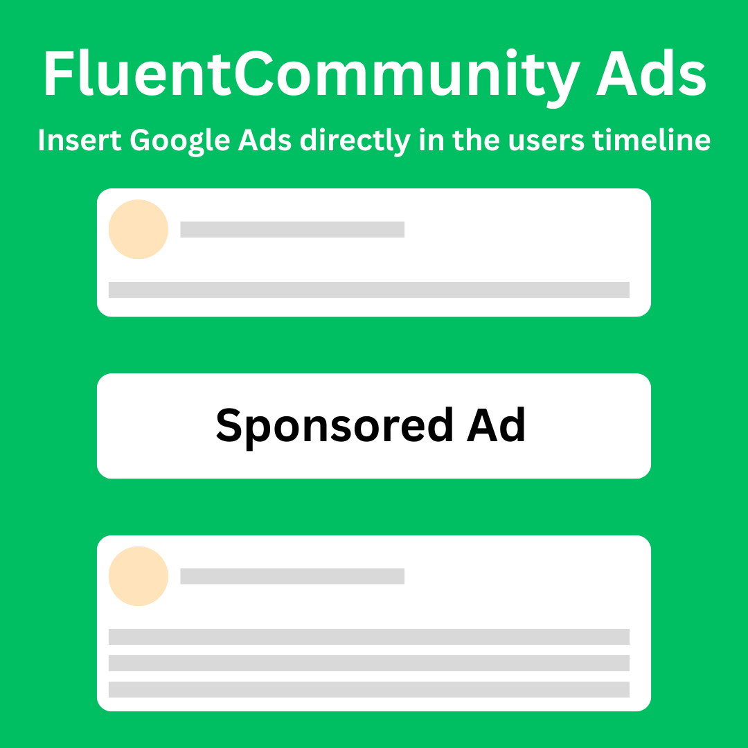 FluentCommunity Ads
